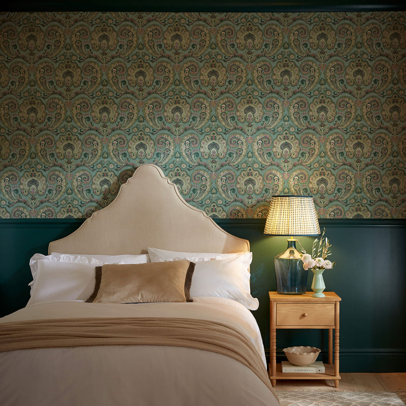 143516 Paisley Tapestry Willow Wallpaper by Graham & Brown