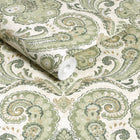 143517 Paisley Tapestry Linen Wallpaper by Graham & Brown