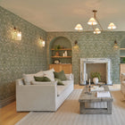 143517 Paisley Tapestry Linen Wallpaper by Graham & Brown