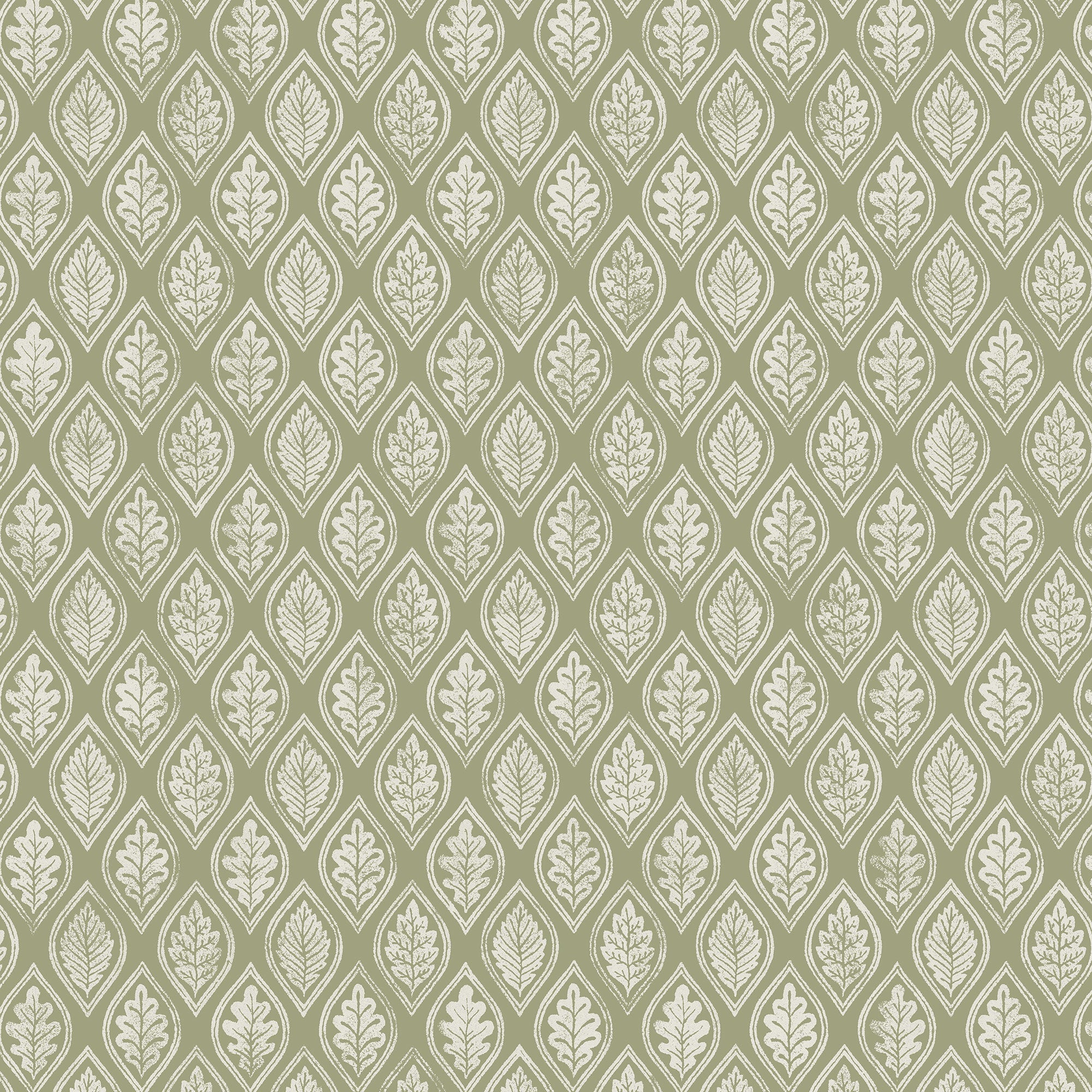 143525 Edo Dark Sage Wallpaper by Graham & Brown