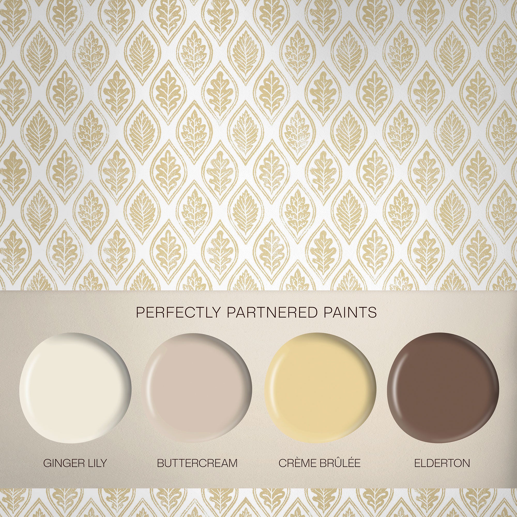 143527 Edo Crème Brûlée Wallpaper by Graham & Brown