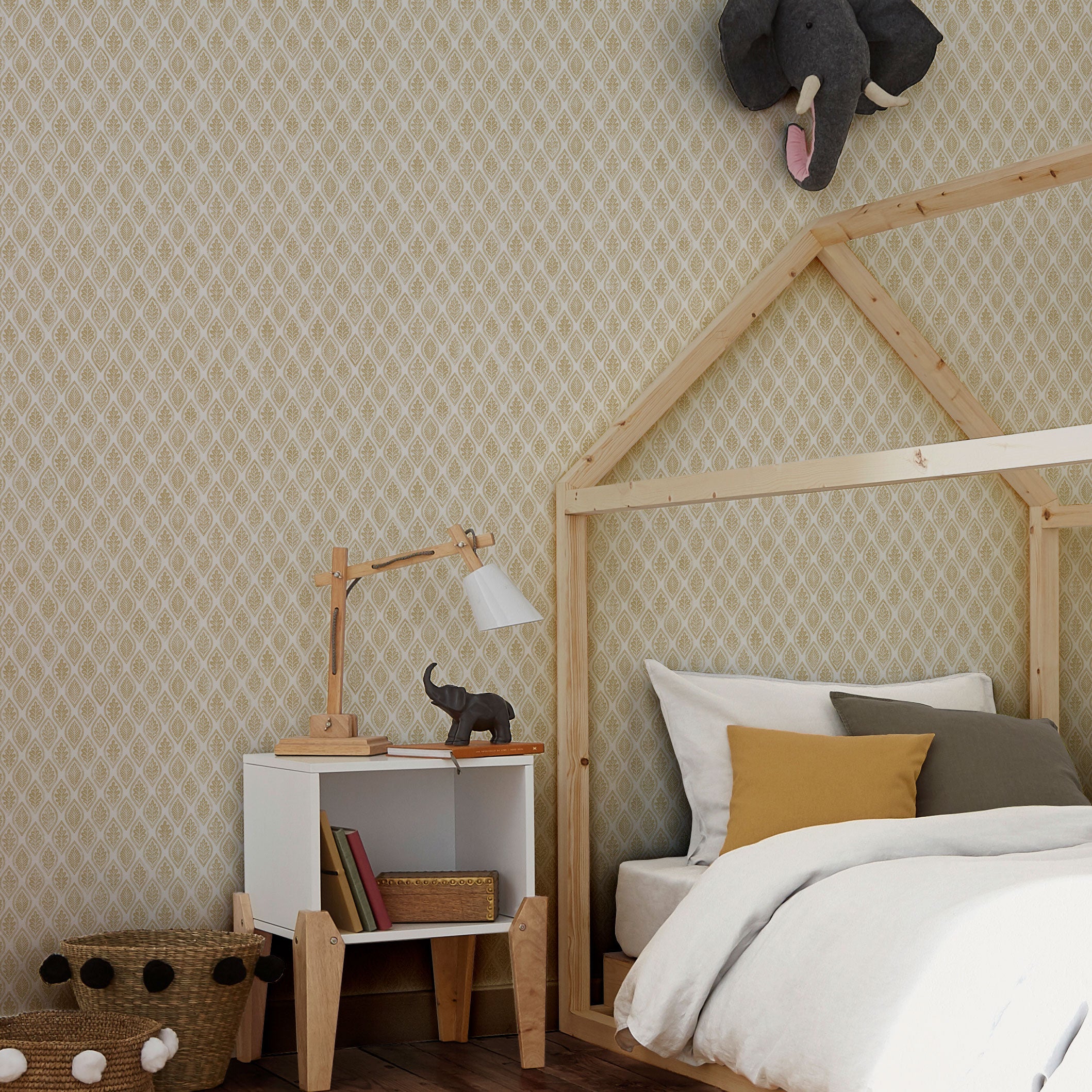 143527 Edo Crème Brûlée Wallpaper by Graham & Brown