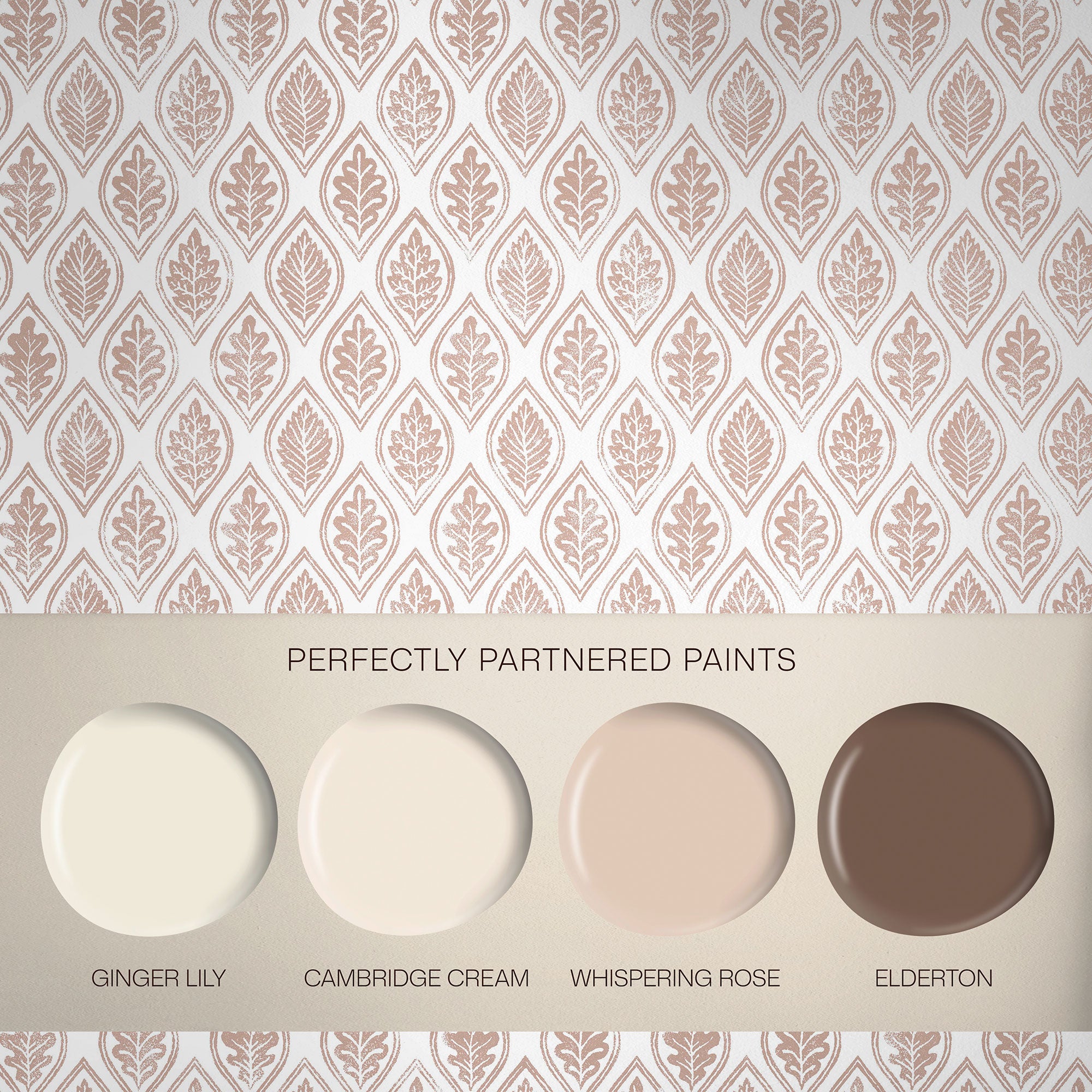 143528 Edo Whispering Rose Wallpaper by Graham & Brown