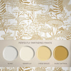 143530 Fungi Folklore Crème Brûlée Wallpaper by Graham & Brown