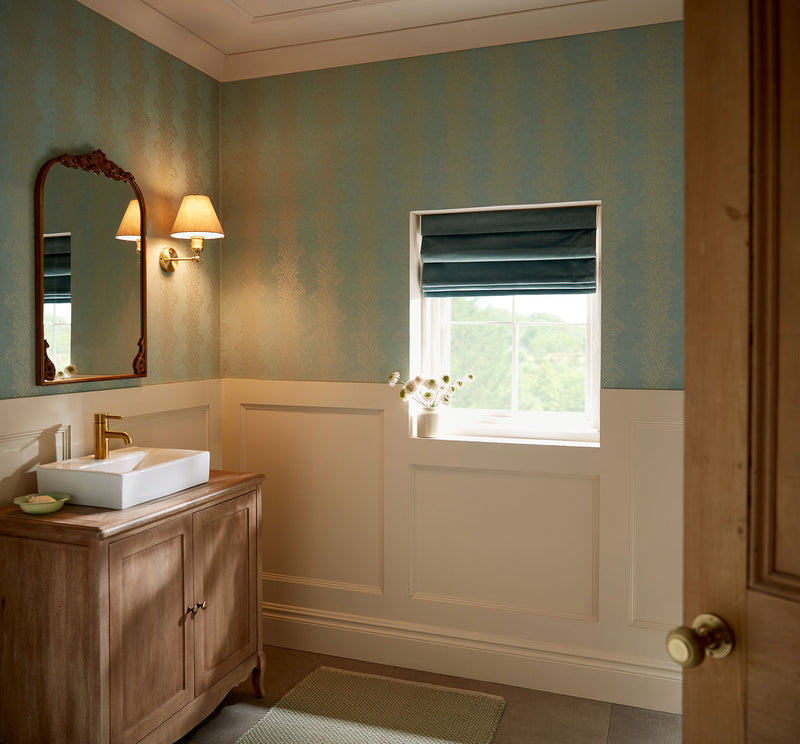 143534 Whispering Fern Mist Wallpaper by Graham & Brown