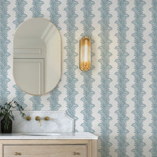 143535 Whispering Fern Navy Wallpaper by Graham & Brown