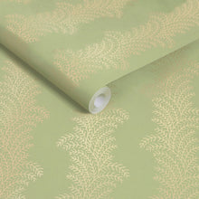 143536 Whispering Fern Dark Sage Wallpaper by Graham & Brown