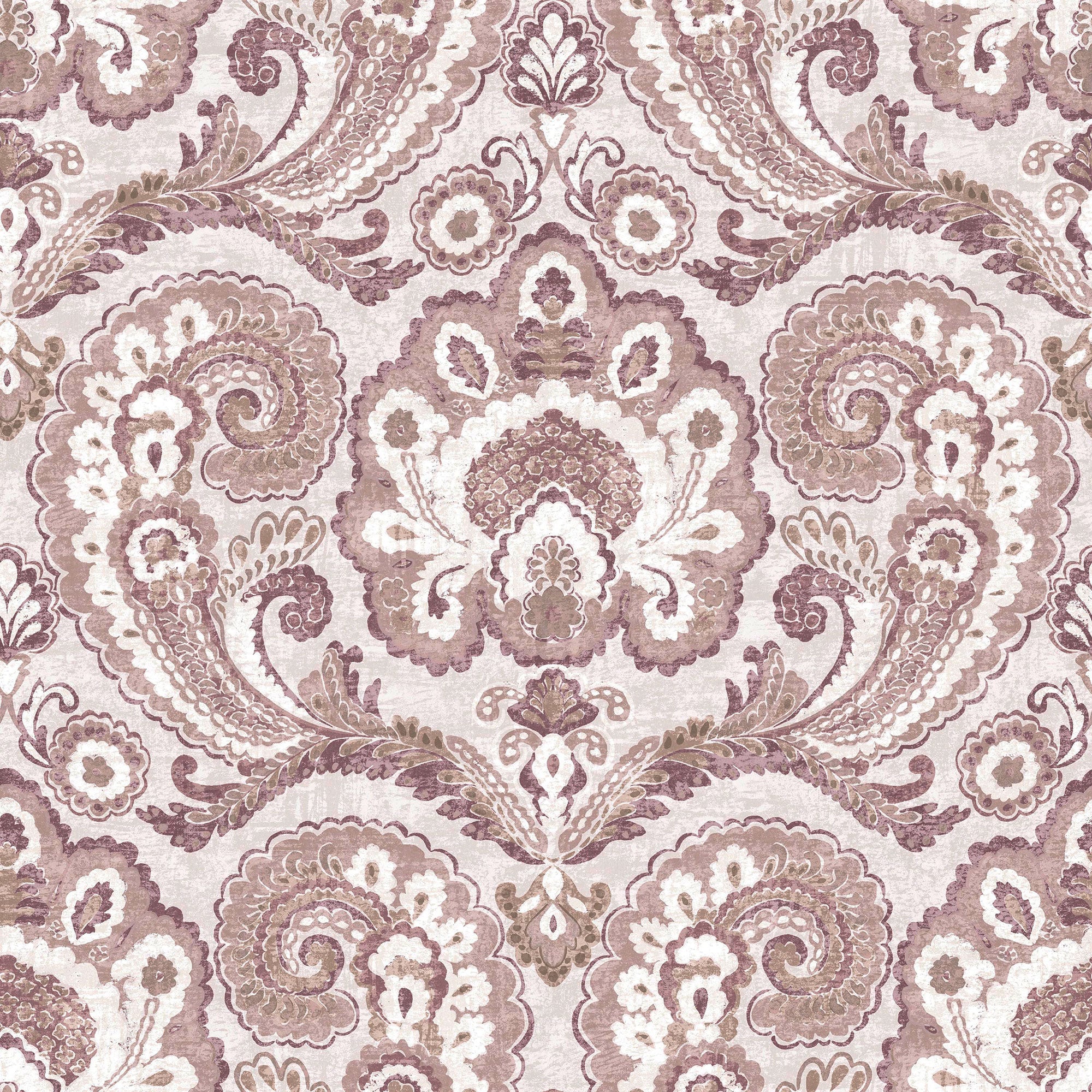 143567 Paisley Tapestry Teal Wallpaper by Graham & Brown