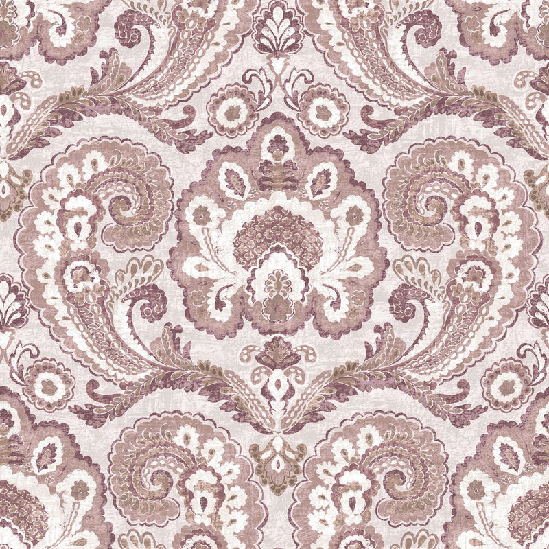 143567 Paisley Tapestry Teal Wallpaper by Graham & Brown