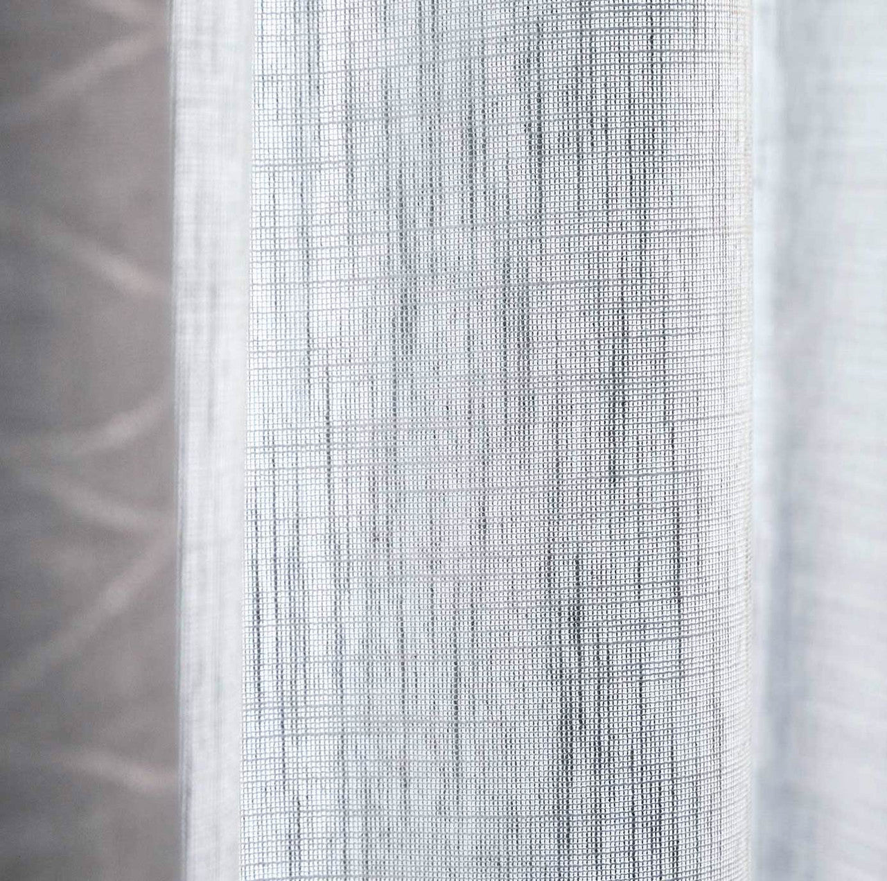 143849 Glitz Piazza Voiles Pearl Fabric by Harlequin