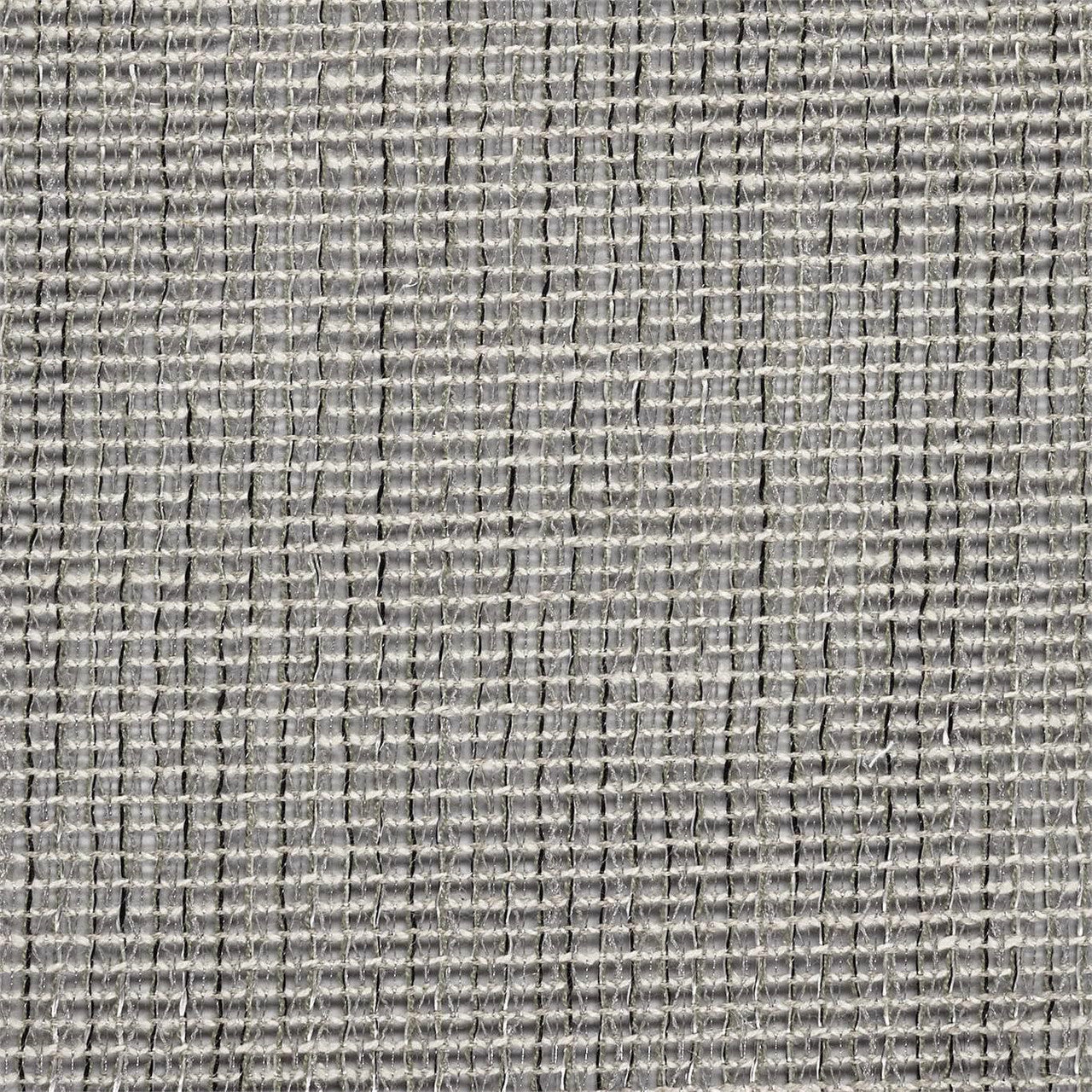 143851 Glitz Piazza Voiles Mercury Fabric by Harlequin