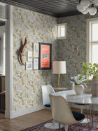 1450 Hanna Werning Hoppmosse Multicoloured Icons Wallpaper by Boråstapeter