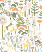1450 Hanna Werning Hoppmosse Multicoloured Icons Wallpaper by Boråstapeter