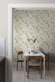 1450 Hanna Werning Hoppmosse Multicoloured Icons Wallpaper by Boråstapeter