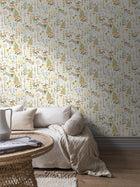 1450 Hanna Werning Hoppmosse Multicoloured Icons Wallpaper by Boråstapeter
