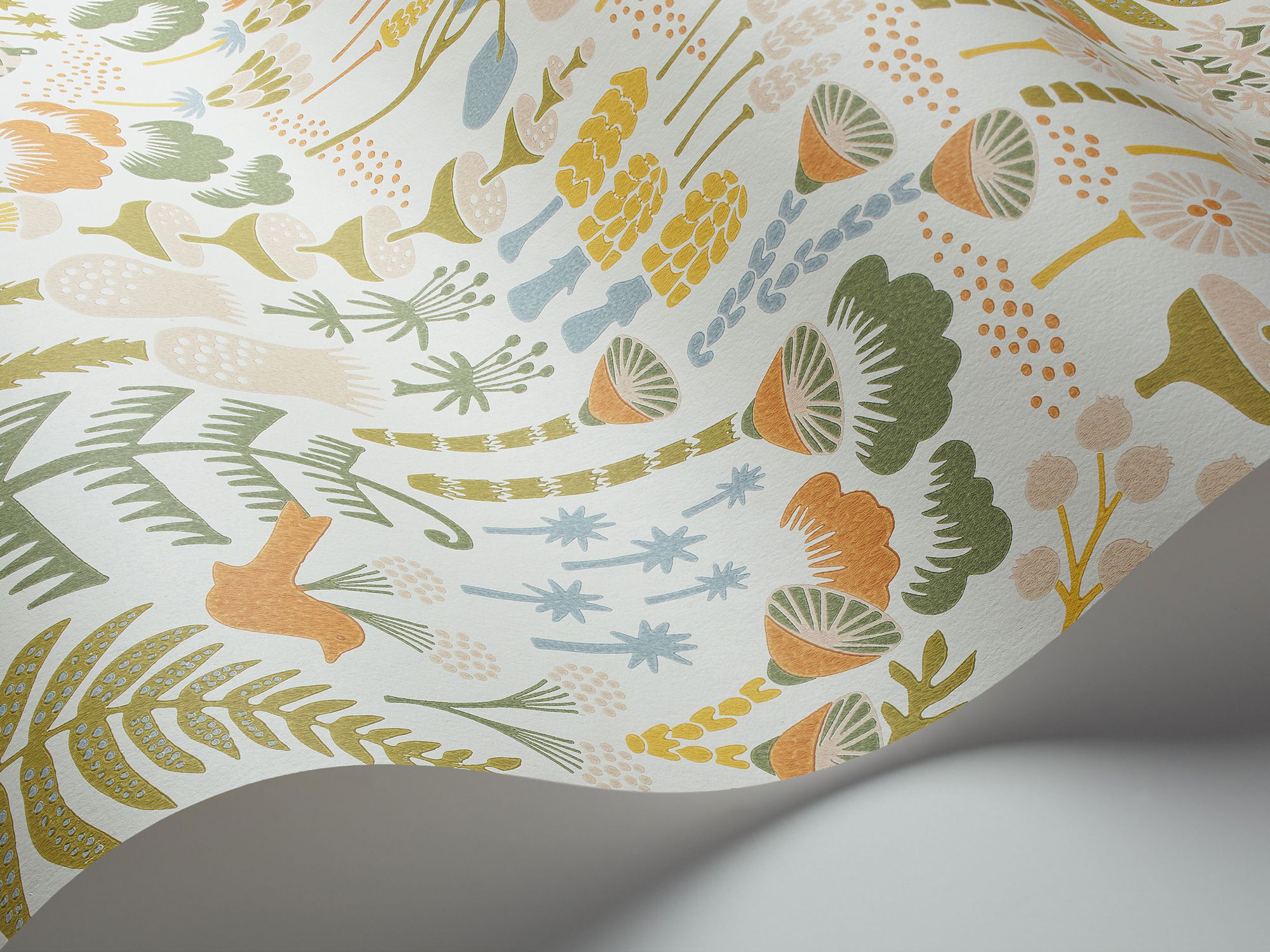 1450 Hanna Werning Hoppmosse Multicoloured Icons Wallpaper by Boråstapeter