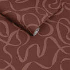 145210 Varri Berry Red Wallpaper by Made