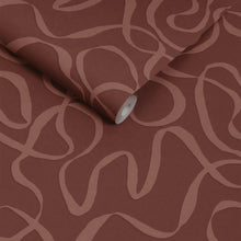 145210 Varri Berry Red Wallpaper by Made