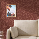 145210 Varri Berry Red Wallpaper by Made