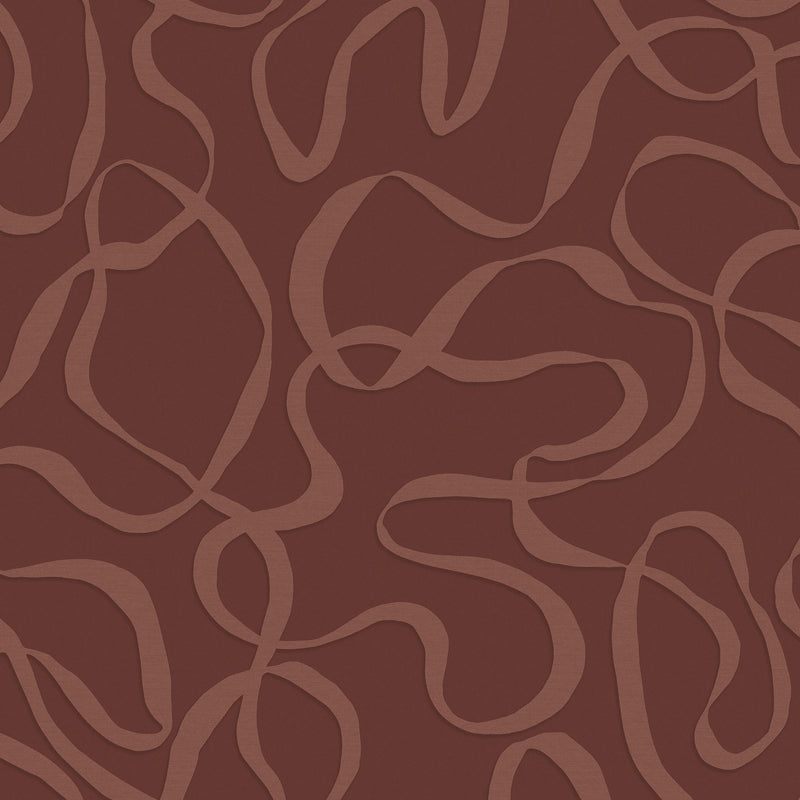 145210 Varri Berry Red Wallpaper by Made