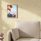 145211 Varri Linen Cream Wallpaper by Made
