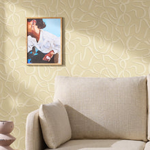 145211 Varri Linen Cream Wallpaper by Made