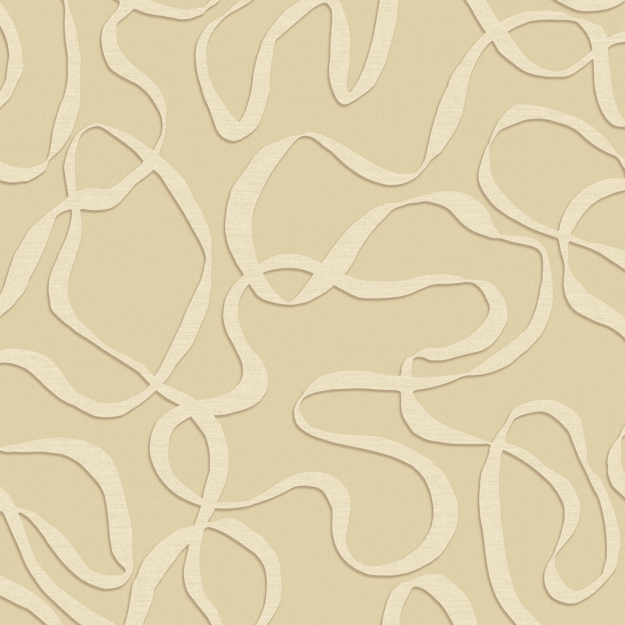 145211 Varri Linen Cream Wallpaper by Made