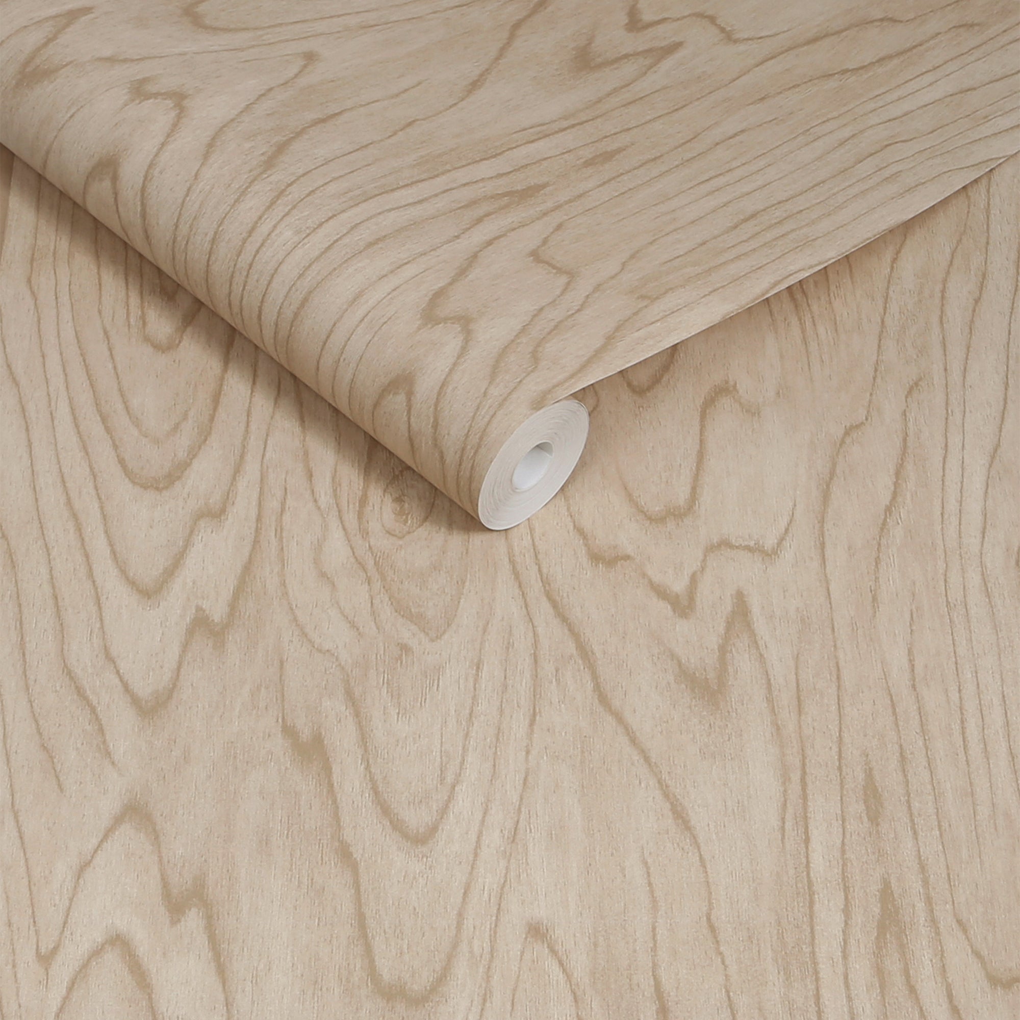 145216 Orly Light Timber Cream Wallpaper by Made
