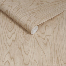 145216 Orly Light Timber Cream Wallpaper by Made
