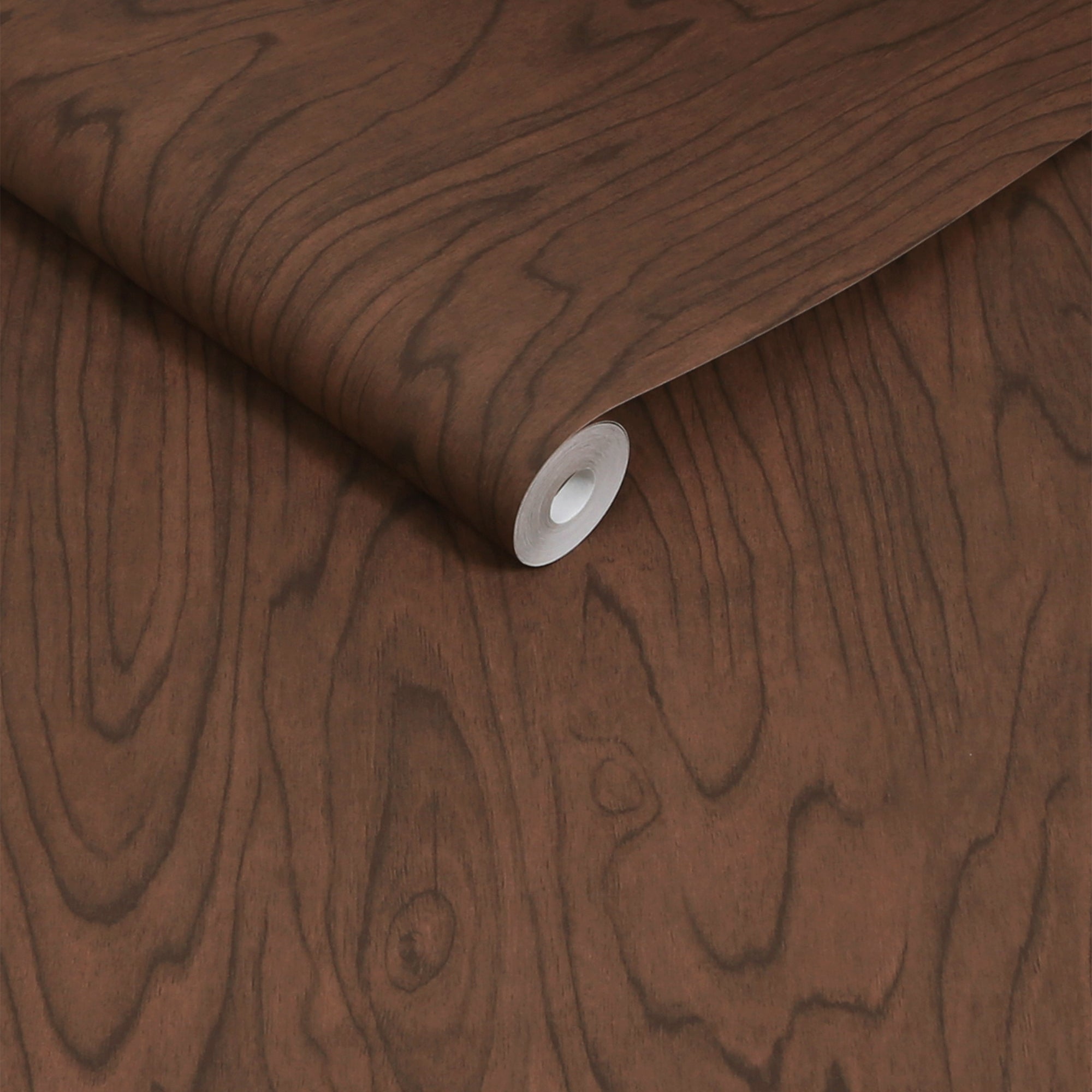 145217 Orly Dark Tone Timber Brown Wallpaper by Made