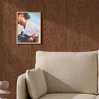145217 Orly Dark Tone Timber Brown Wallpaper by Made