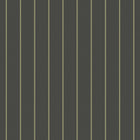 145219 Kyria Navy & Mint Stripe Blue Wallpaper by Made
