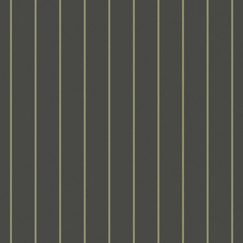 145219 Kyria Navy & Mint Stripe Blue Wallpaper by Made