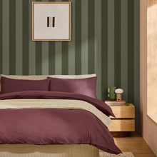 145223 Demi Moss Wide Stripe Green Wallpaper by Made