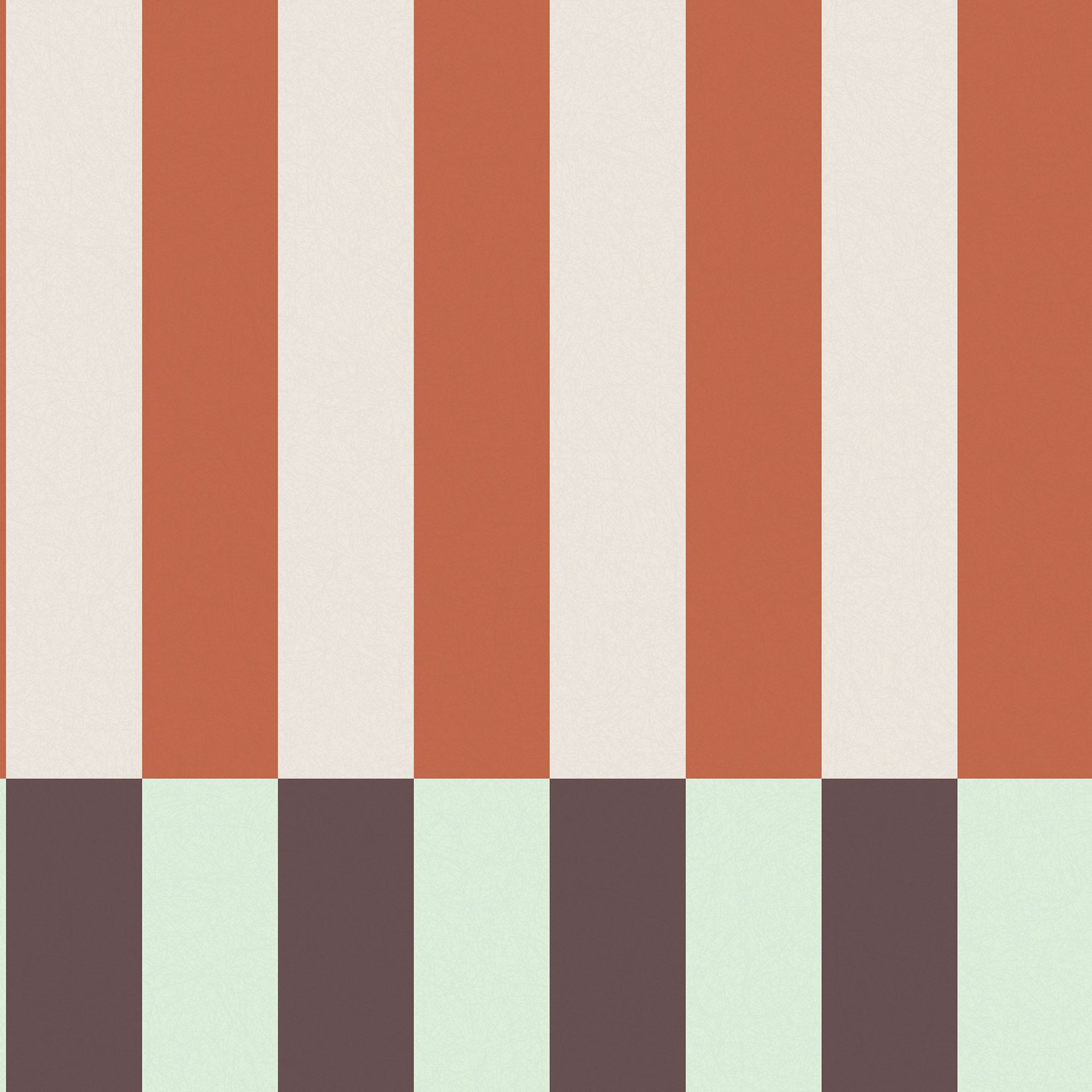 145227 Terri Mint & Orange Green Wallpaper by Made