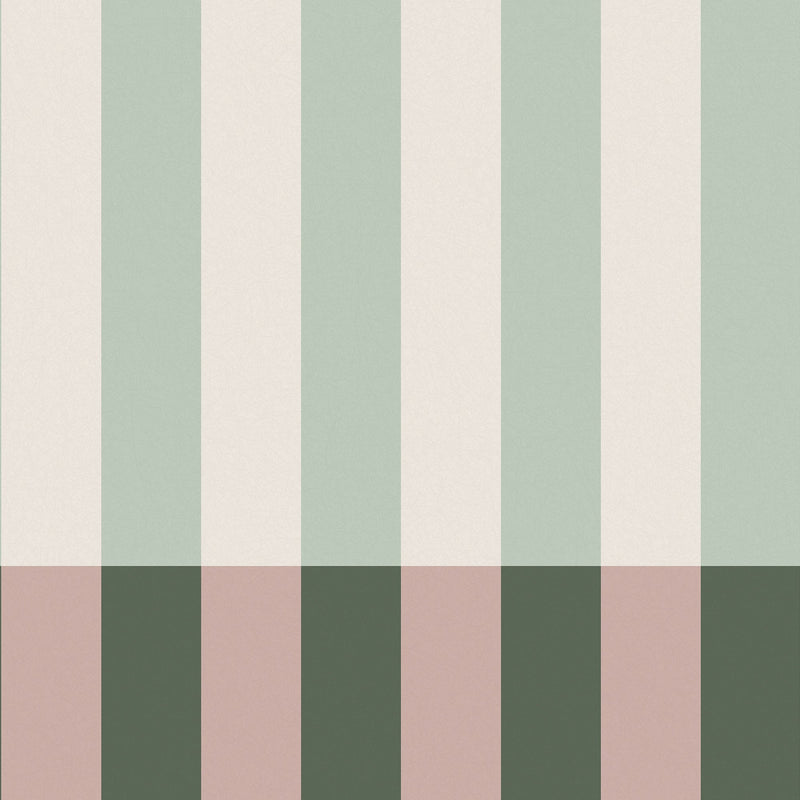 145228 Terri Green and Blush Green Wallpaper by Made