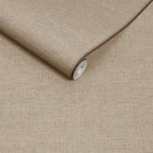 145237 Effie Beige Hessian Cream Wallpaper by Made