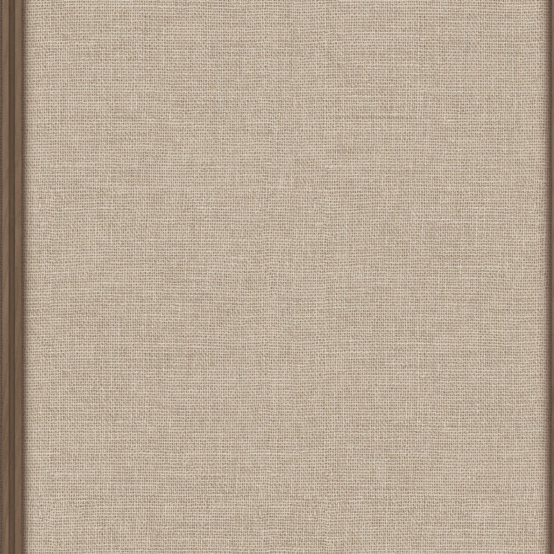 145237 Effie Beige Hessian Cream Wallpaper by Made