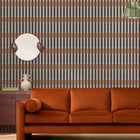 145239 Sirio Caramel & Blue Orange Wallpaper by Made