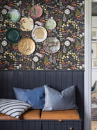 1452 Hanna Werning Hoppmosse Multicoloured Icons Wallpaper by Boråstapeter