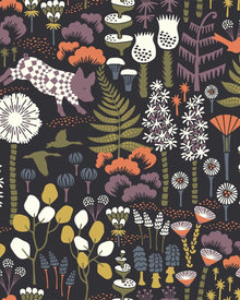 1452 Hanna Werning Hoppmosse Multicoloured Icons Wallpaper by Boråstapeter