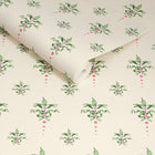 145321 Cath Crest Cream Cream Wallpaper by Cath Kidston