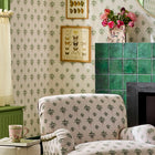 145321 Cath Crest Cream Cream Wallpaper by Cath Kidston