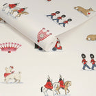 145324 Queenie's London Cream Cream Wallpaper by Cath Kidston