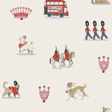 145324 Queenie's London Cream Cream Wallpaper by Cath Kidston
