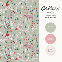 145325 Puppy Dream Floral Sage Green Wallpaper by Cath Kidston