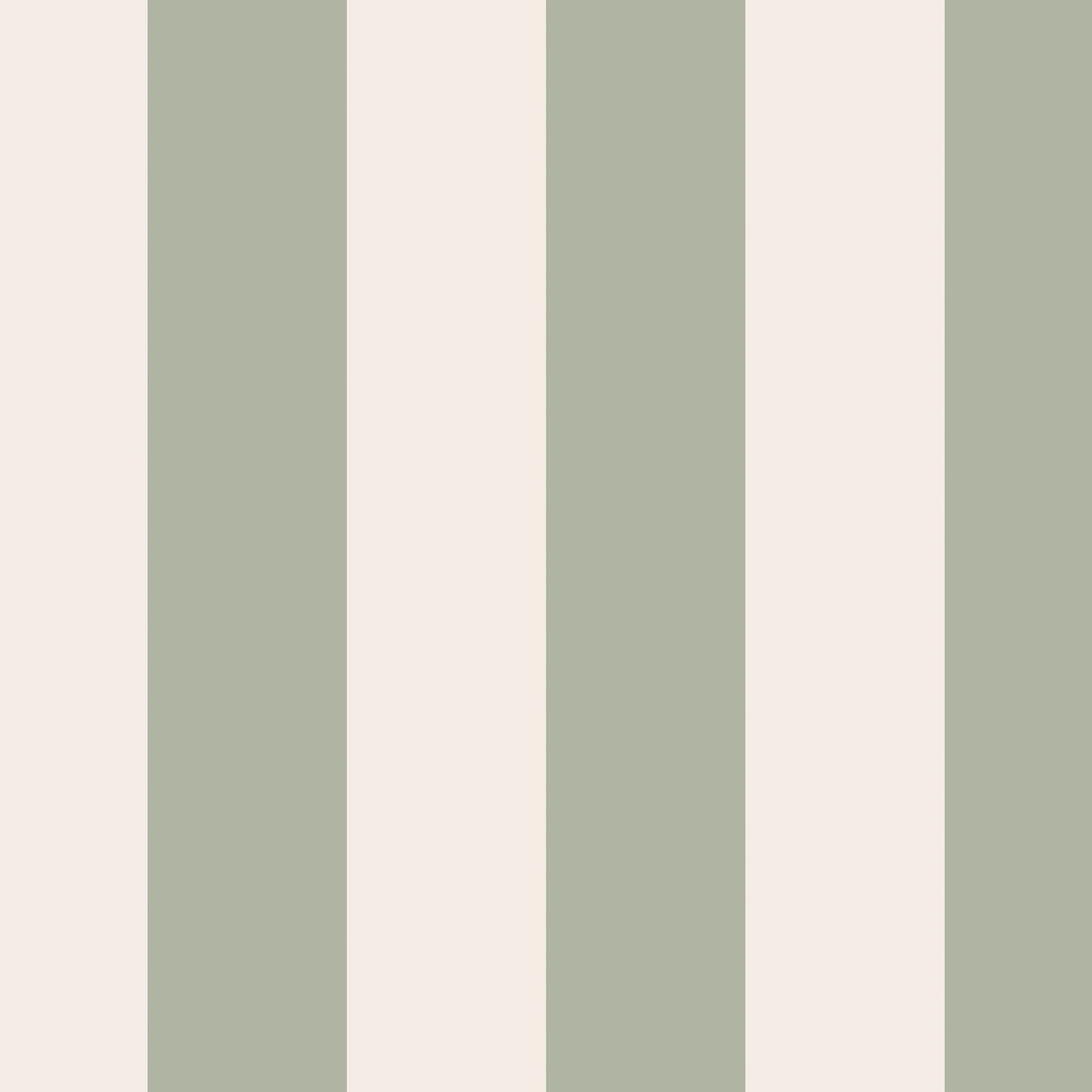 145326 Canopy Stripe Sage Green Wallpaper by Cath Kidston
