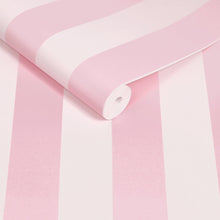 145327 Canopy Stripe Pink Pink Wallpaper by Cath Kidston