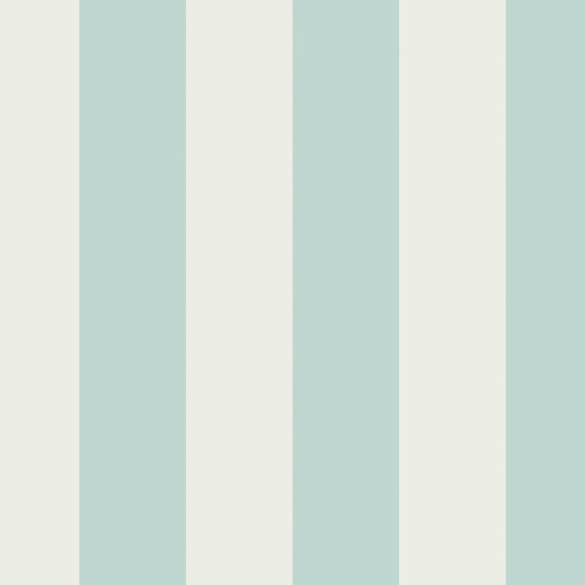 Canopy Stripe Duck Egg Blue Blue Wallpaper by Cath Kidston