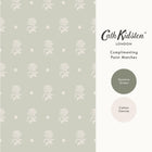 145330 Spitalfield Bunches Sage Green Wallpaper by Cath Kidston